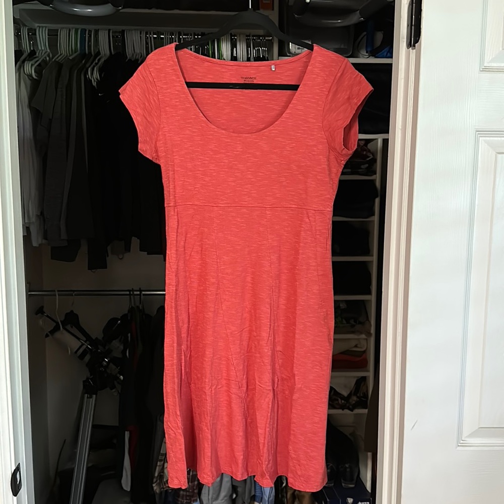 Orange Toad & Co dress
